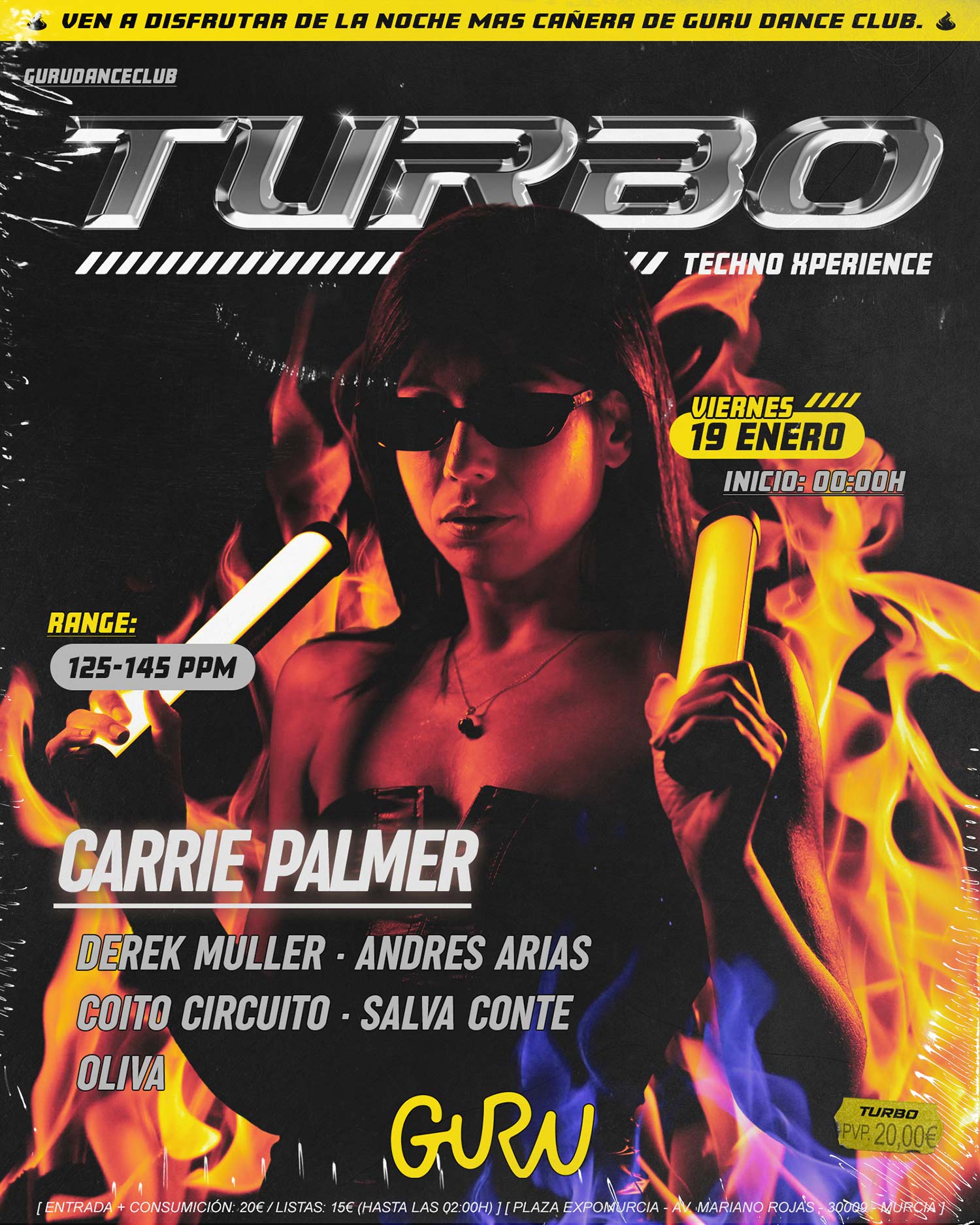 Discoteca Murcia Guru Dance Club - Turbo