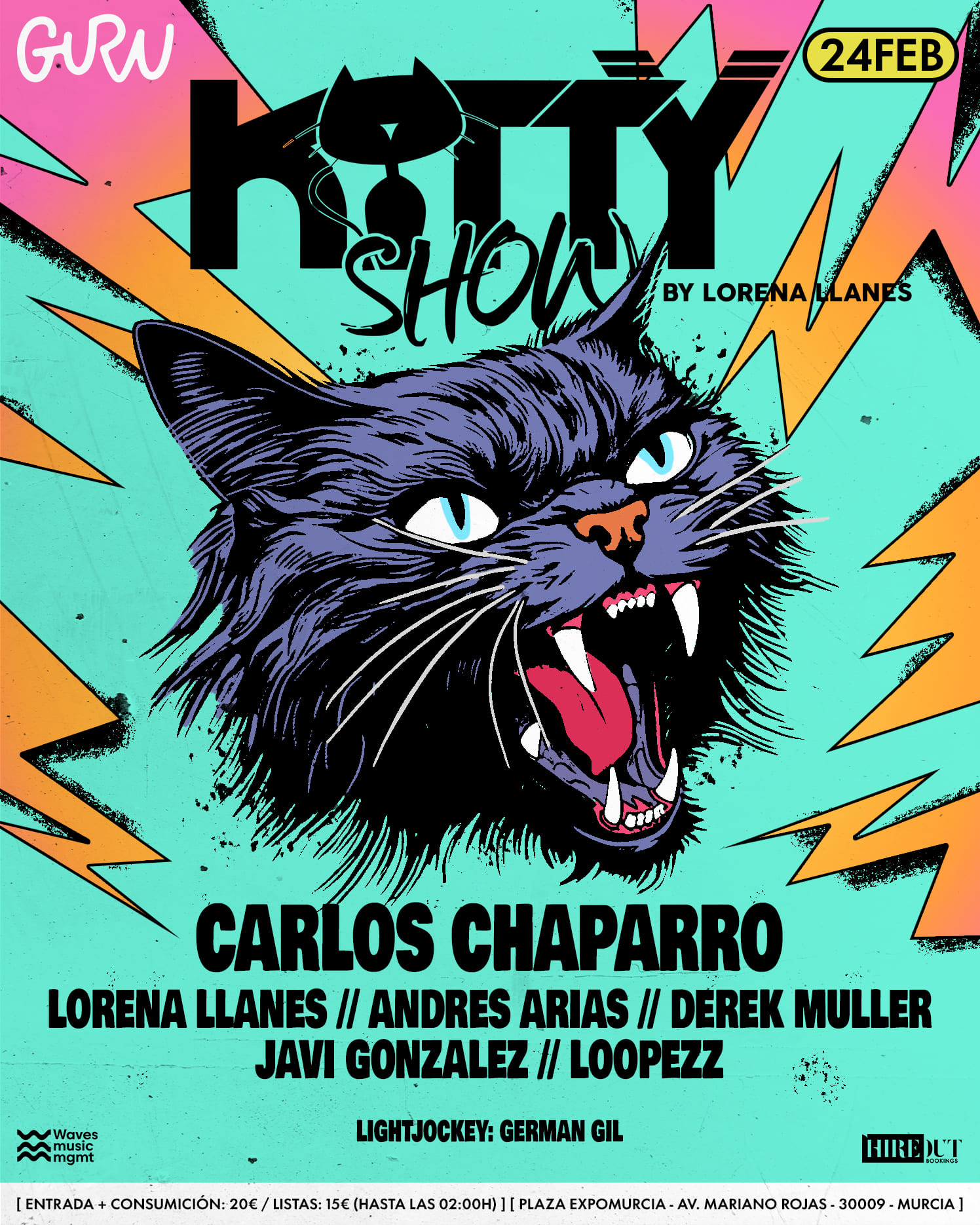 Discoteca Murcia Guru Dance Club - Kitty Show