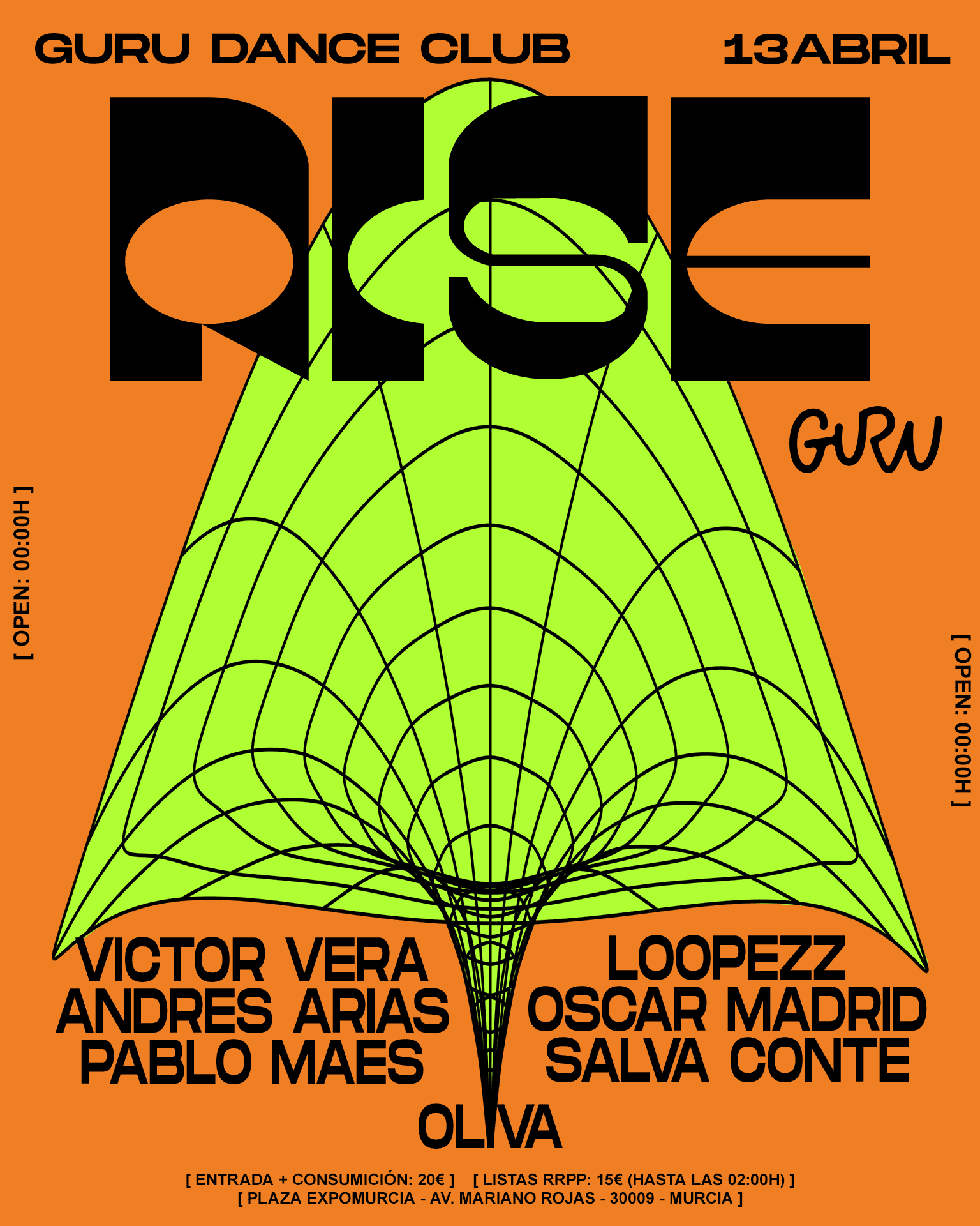 Discoteca Murcia Guru Dance Club - Rise