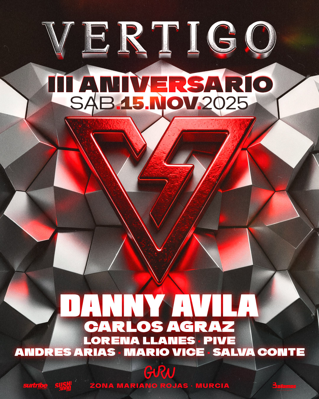 Vertigo – III Aniversario