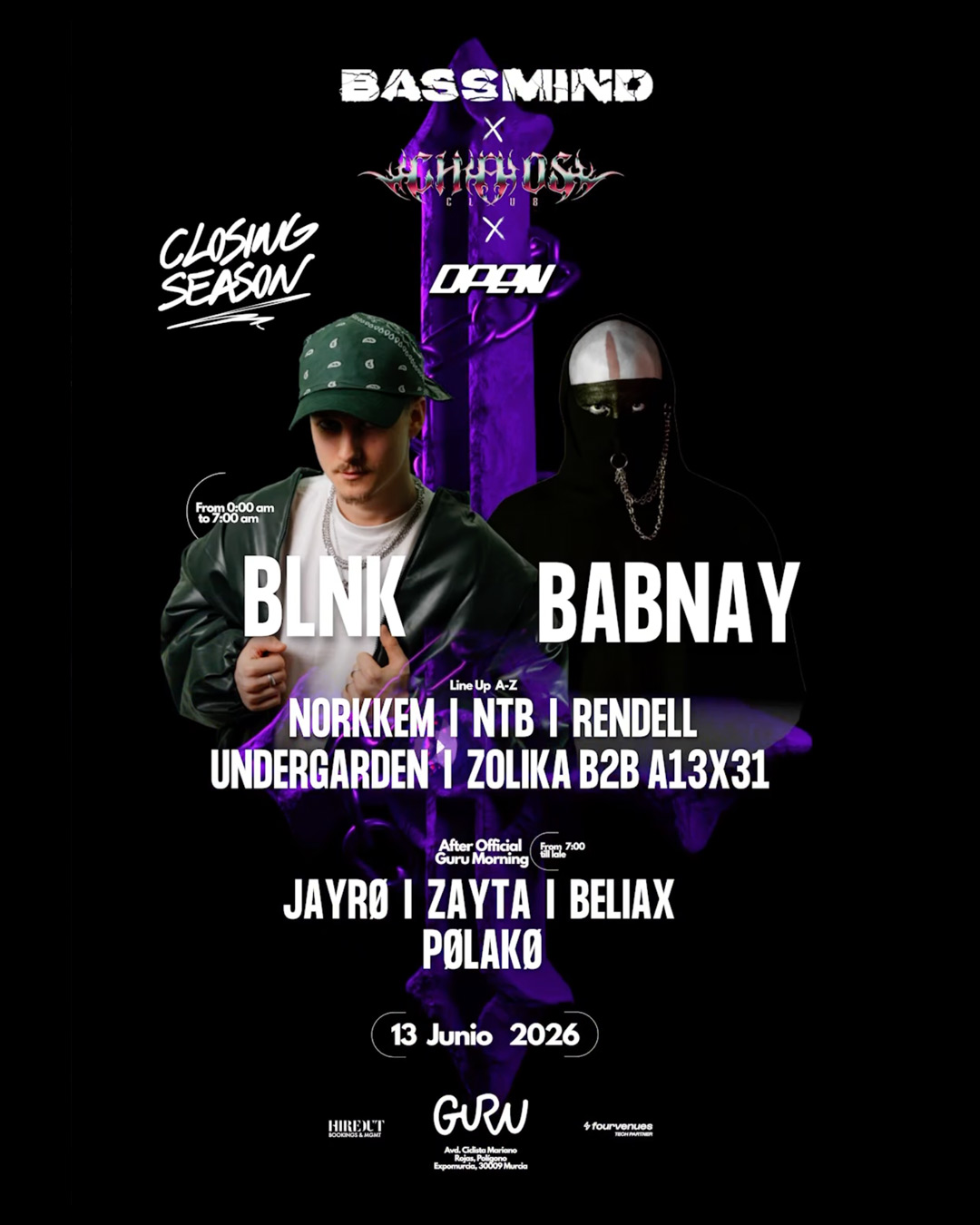 Bassmind Closing SeAson